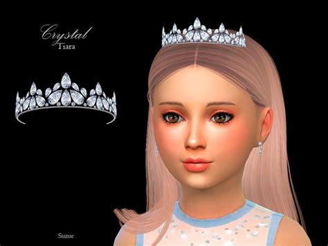 Suzue's Crystal Tiara Child | Sims 4, Sims, Sims 4 toddler