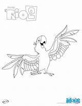Rio Coloring Blu Pages Printable Para Colorear Party Printables  sketch template