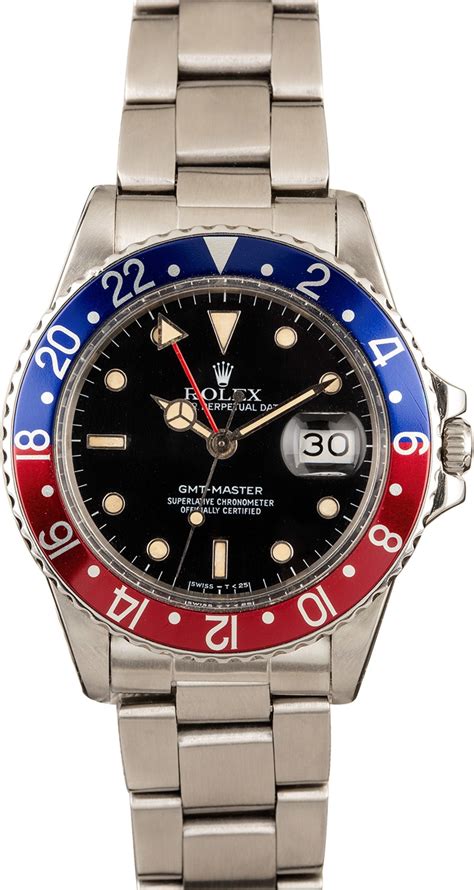 Rolex GMT-Master Vintage 16750 Pepsi JW2184