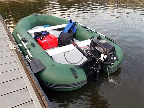 11' MotoRaft Inflatable Fishing Boat.