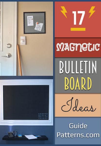 17 Magnetic Bulletin Board Ideas | Guide Patterns