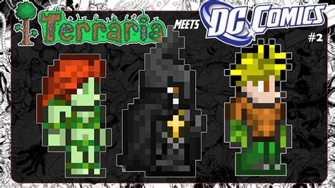 Terraria meets DC Comics: POISON IVY | BATMAN | AQUAMAN | Custom Vanity ...