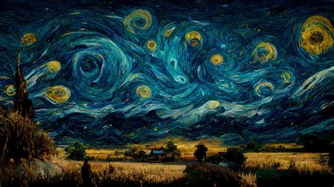 The Starry Night | Van gogh wallpaper, Vincent van gogh, Desktop wallpaper art