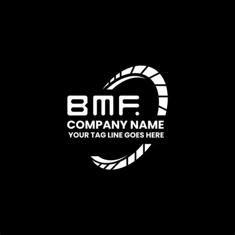 BMF letter logo creative design with vector graphic, BMF simple and ...