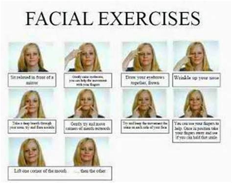 Do The Facial Exercises #BeautySecrets | Facial muscle exercises ...