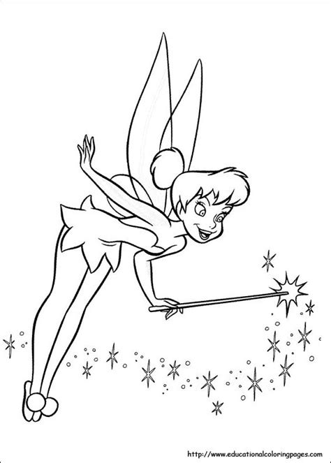 Tinkerbell Coloring Pages For Kids