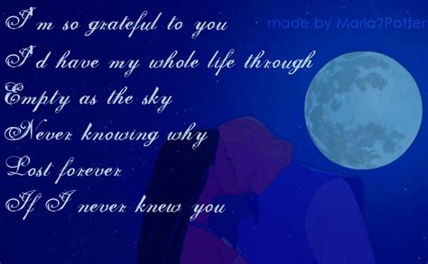 If I Never Knew You - Pocahontas Fan Art (20659372) - Fanpop