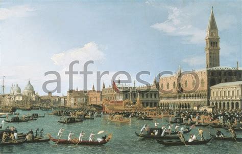 Classic landscapes | Canaletto Return of Il Bucintoro on Ascension Day ...