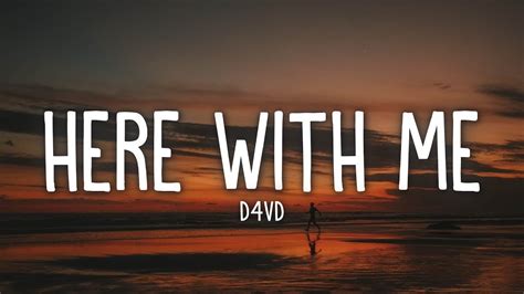 d4vd - Here With Me (Lyrics) |25min Top Version - YouTube