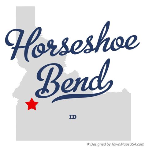 Map of Horseshoe Bend, ID, Idaho