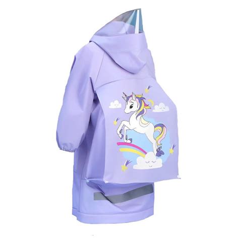 Kid Raincoat Rain Wear with Backpack Cover | Shop Today. Get it ...