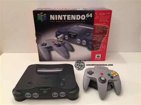 Nintendo 64 Console Variations - The Database for all console colors ...