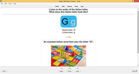 Italian Alphabet Flashcards: Anki for Beginners | SPEAKADA