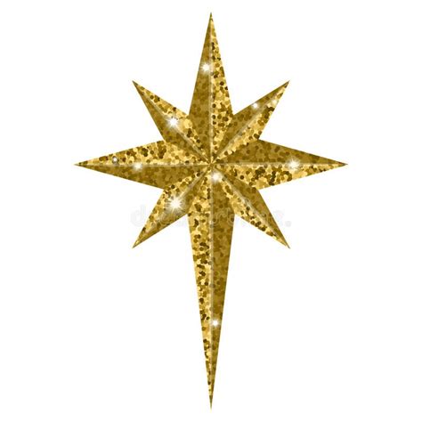 Gold Christmas Star Clip Art