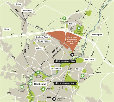 Cambridge Science Park Map - Map Of Canada