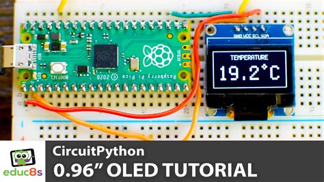 Raspberry Pi Pico With I2C Oled Display And CircuitPython, 52% OFF