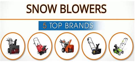 5 Most Reliable & Best Value For Money Snow Blower Brands – How Does Your Garden Mow