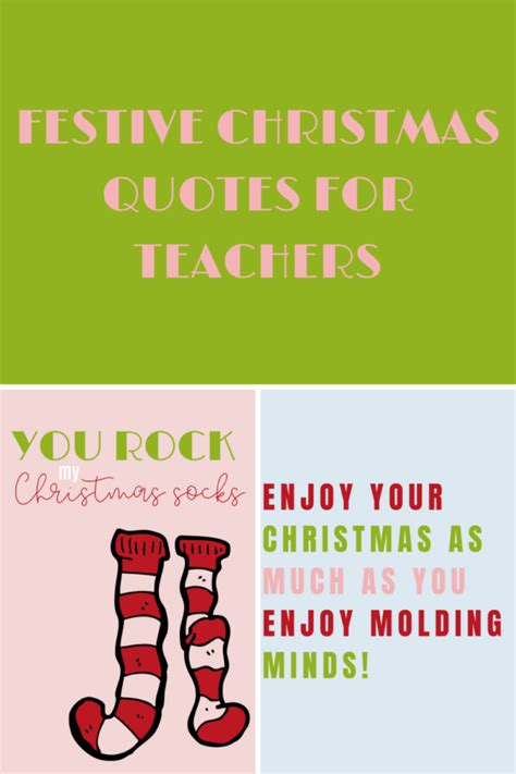 Festive Christmas Quotes for Teachers - Darling Quote