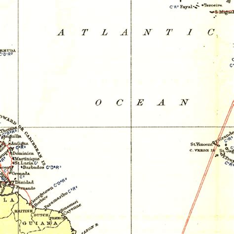 Submarine Cables Of The World Map by National Geographic | Avenza Maps