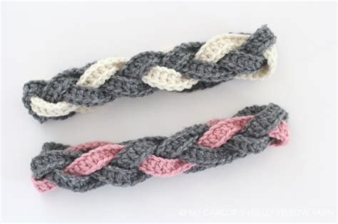 Crochet Braided Headband {Tutorial}