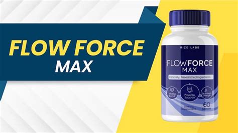 FlowForce Max Reviews (FAKE Hype Exposed) Is It Legit And Safe Prostate Supplement?