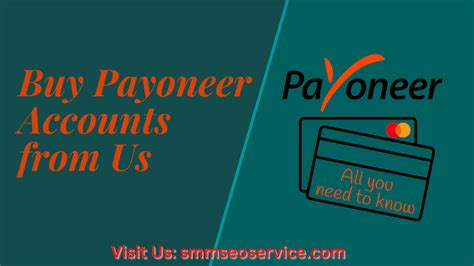 Buy Verified Payoneer Account - 100% Best USA, UK, EU