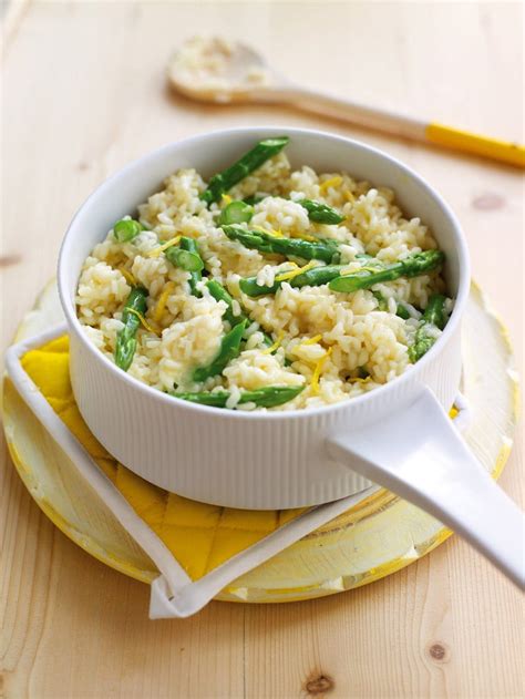 Asparagus and lemon risotto recipe | delicious. magazine