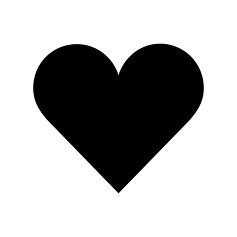 Heart Computer Icons Shape Clip art - Blackheart png download - 1200* ...