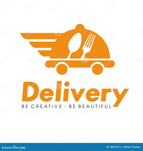 Food Delivery and Restaurant Logo Design Vector Stock Vector ...