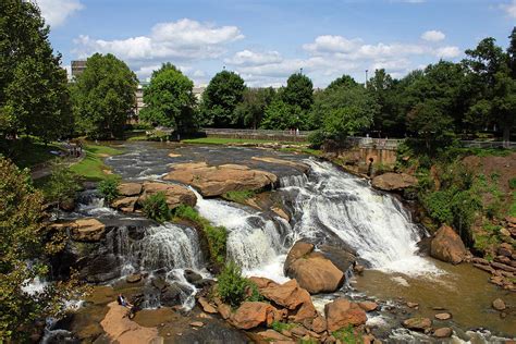 Falls Park on the Reedy13 Color Photograph by Joseph C Hinson - Fine ...