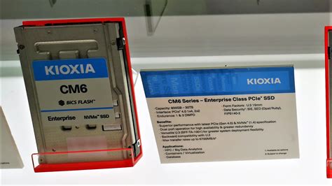 KIOXIA Showcases CM6 PCIe 4.0 SSD and Automotive Solutions | CES 2020 Update | The SSD Review