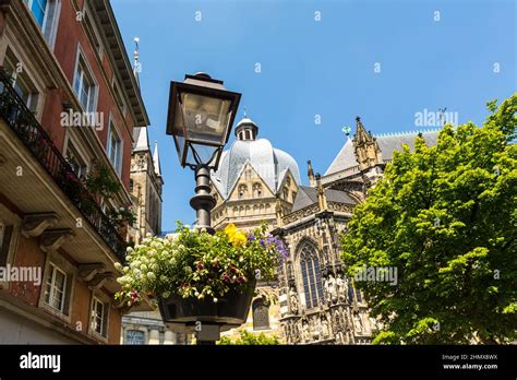 old town of aachen Stock Photo - Alamy