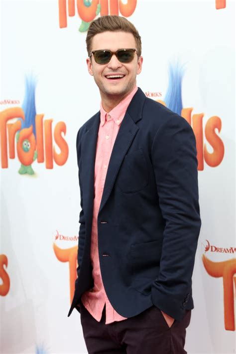 Justin Timberlake at Trolls Premiere in LA October 2016 | POPSUGAR Celebrity