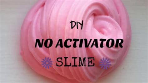 DIY NO ACTIVATOR SLIME! No borax, liquid starch, or contact lens solution - YouTube