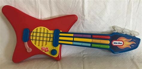 Little Tikes Poptunes Big Rockers Red Blue Guitar Queen Police Rock ...