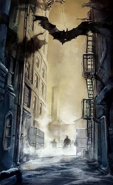 Batman Arkham City Concept Art Wallpaper