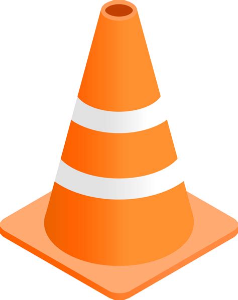 Traffic cone icon 19617908 PNG
