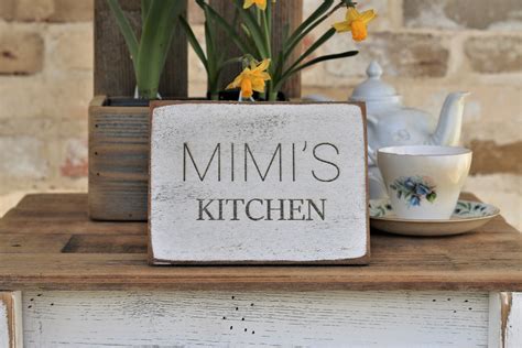 Rustic Kitchen Signs - Etsy