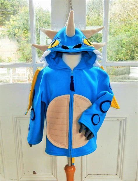 STORMFLY Dragon Hoodie Jacket Fleece Fancy Dress Costume | Etsy ...