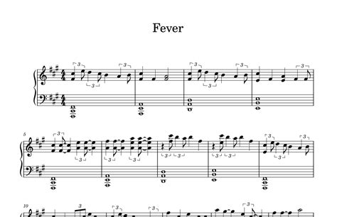 Fever (arr. MrTanKpop) by Enhypen Sheet Music for Piano Solo at Sheet ...