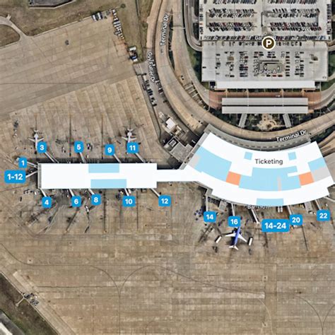 Oklahoma City Airport Map: Guide to OKC's Terminals