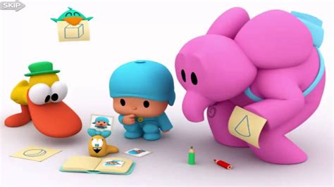 Pocoyo Playset 3D Shapes Kids Learn New Words With Pocoyo Best Educational App For Kids - YouTube