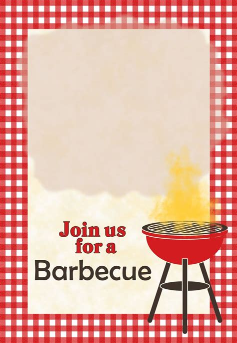 Free Printable Cookout Invitations | Free Printable