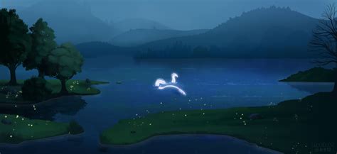 Night Lake by Acodan on DeviantArt