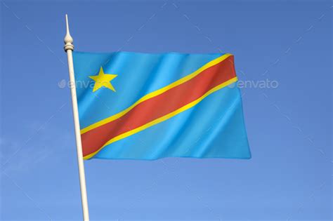 Flag of the DRC Stock Photo by SteveAllenPhoto999 | PhotoDune