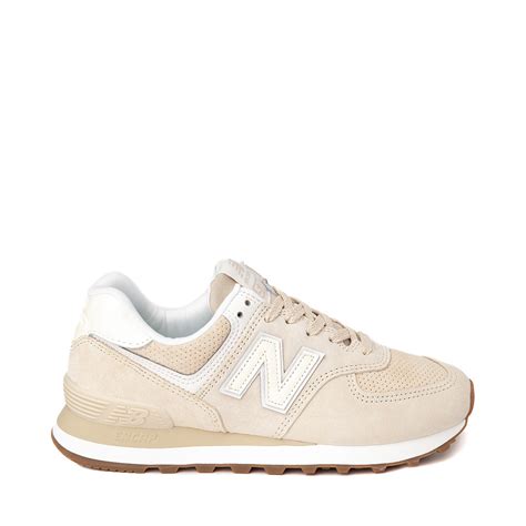 Womens New Balance 574 Athletic Shoe - Cream | Journeys