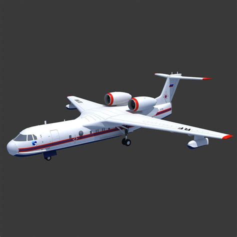 Beriev Be-200 Altair 3D Model by 3D Horse