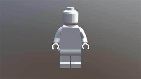 Lego Minifigure - 3D model by Rob Meade (@RobMeade) [3bf86ed] - Sketchfab