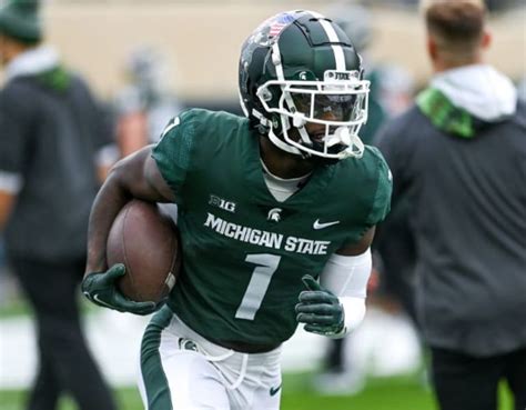 Jayden Reed's top-five plays as a Spartan (With Senior Bowl Highlights ...