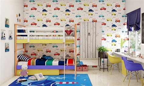 8 Cute And Quirky Wallpaper Designs For kid’s Rooms | Design Cafe